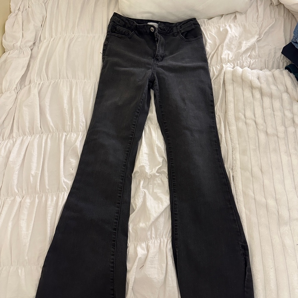 Black Forever 21 Boot Cut Jeans